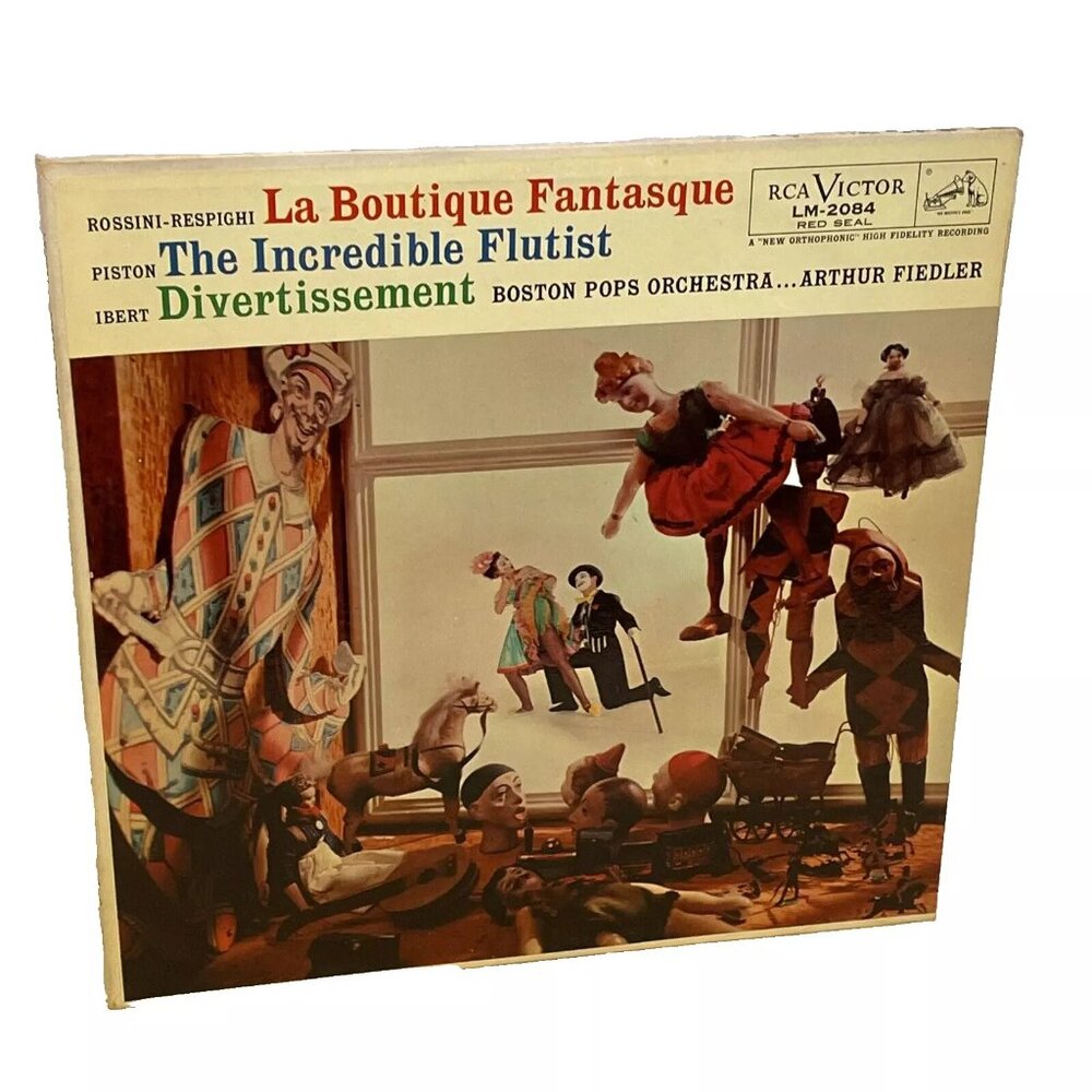 La Boutique Fantasque Divertissement (Vinyl, 1959)RCA Victor Red Seal LM-2084 VG